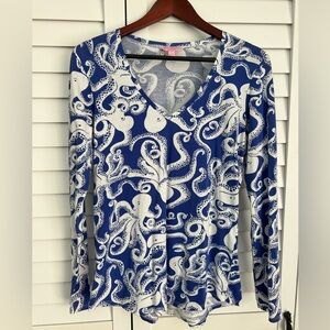 Lilly Pulitzer Long Sleeve Tee. Size Large